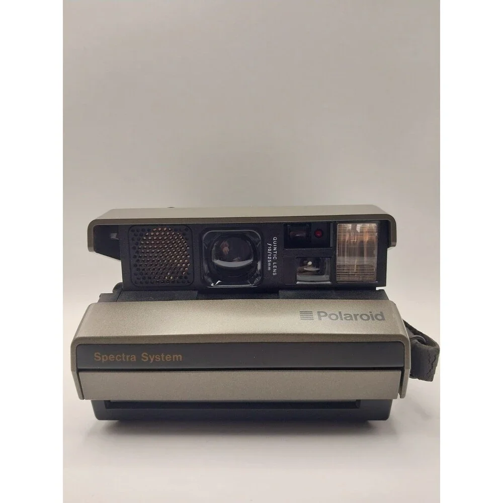 Polaroid Spectra System Vintage Film Camera Quintic Lens f 10 125MM